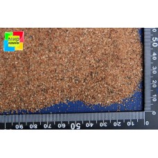 Кварцевый песок для аквариума коричневый 0,63-1,25 мм, 10 кг